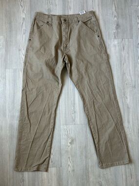 Wrangler Men's Khaki Work Chinos